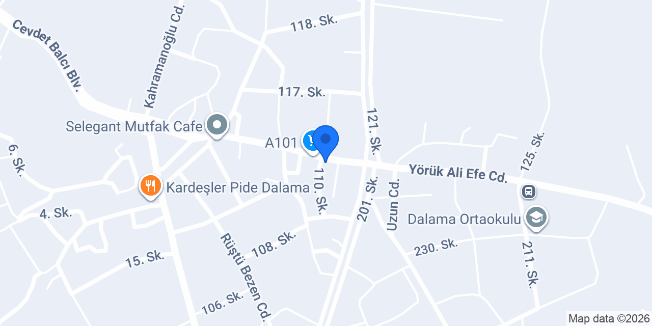 Aybey Ticaret İnşaat Malzemeleri konumu