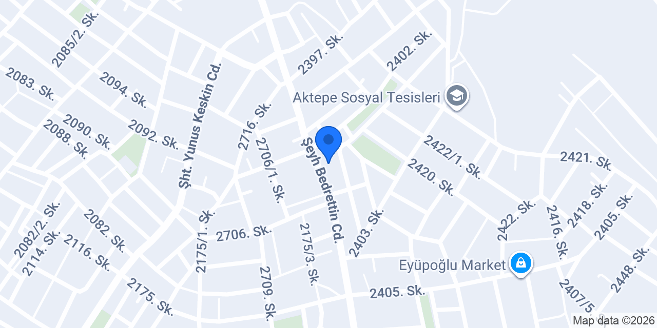 Eylül çiçekcilik konumu