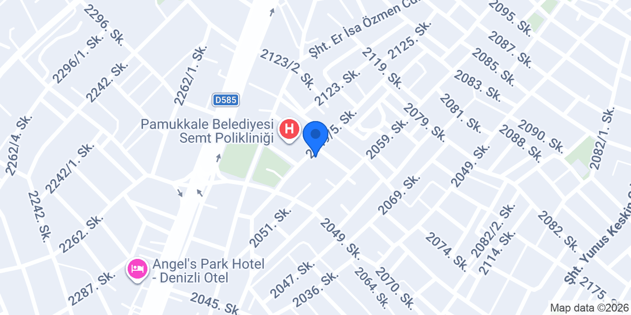 Mavi Eczanesi konumu