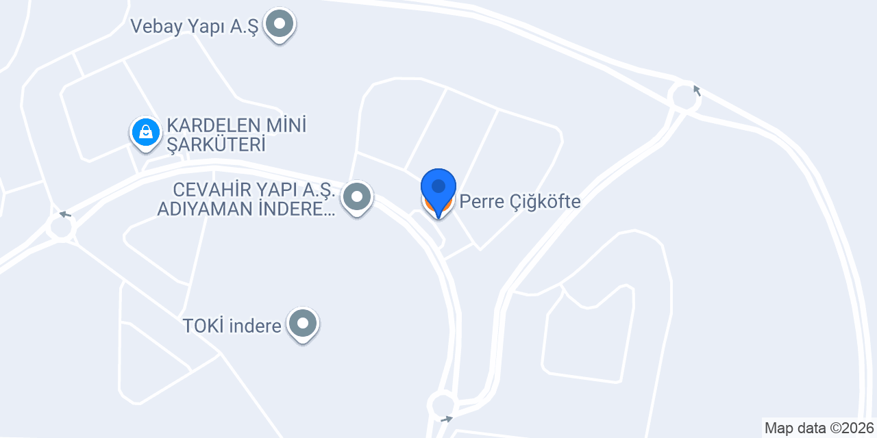 Perre Çiğköfte konumu