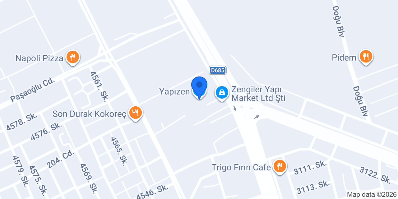 Yapızen konumu