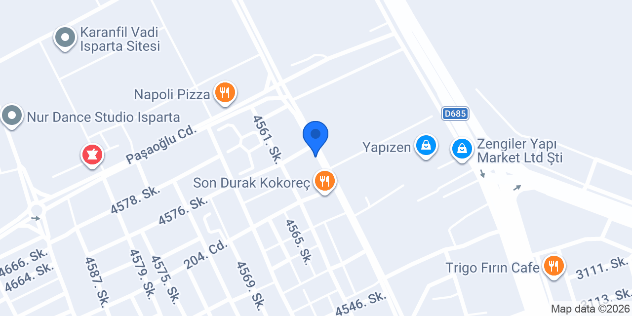 Metro Mühendislik konumu