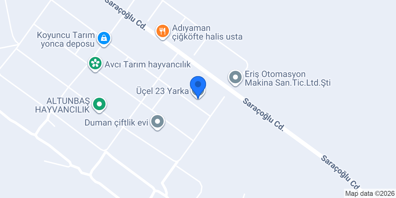 Üçel 23 Yarka konumu