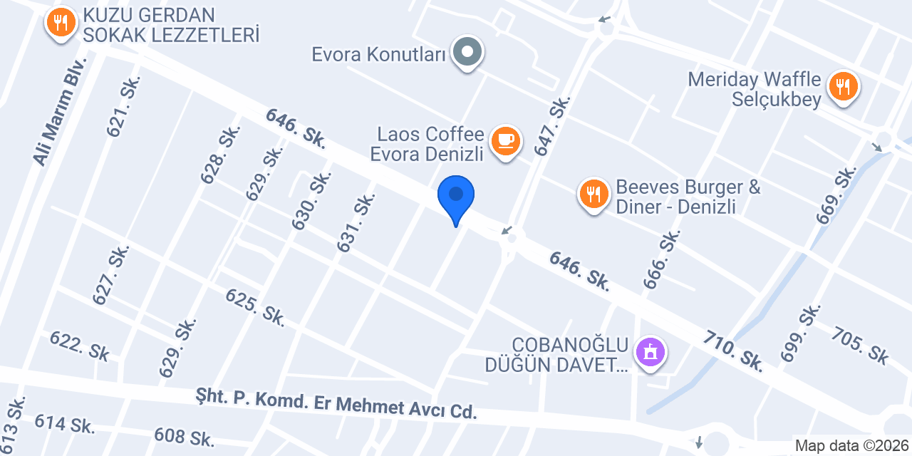 Şah Dürüm - Evora konumu
