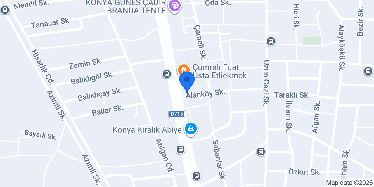 Mayonez Doner konumu