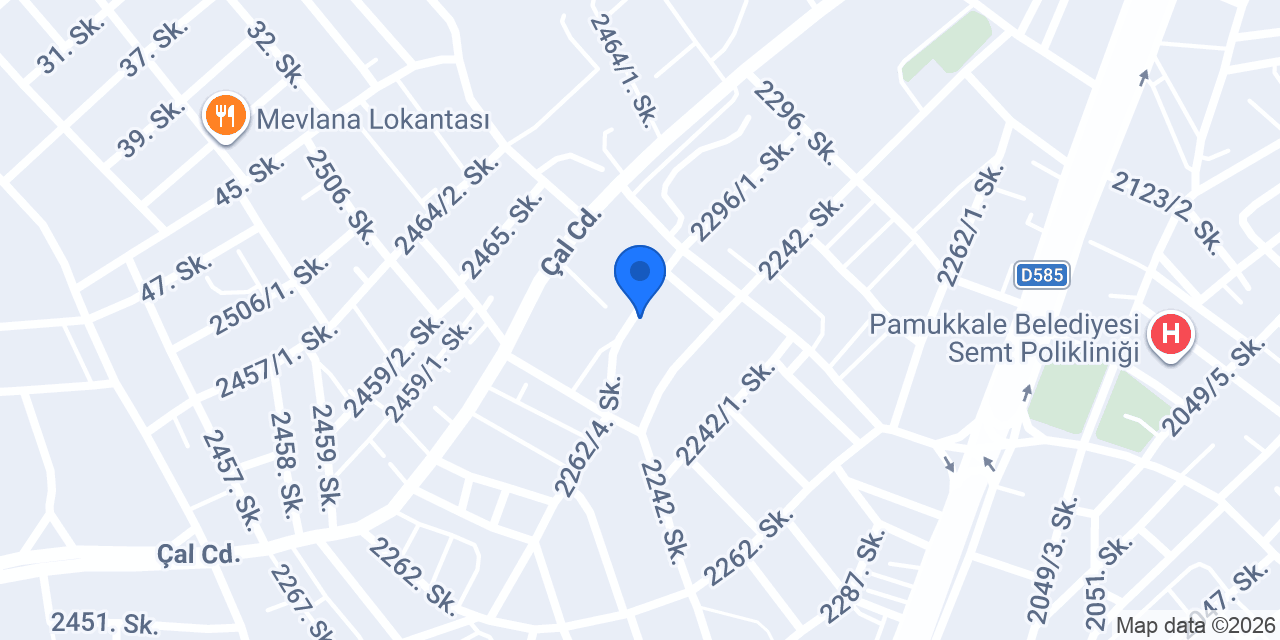 Pınarlar Yapı Malzemeleri konumu
