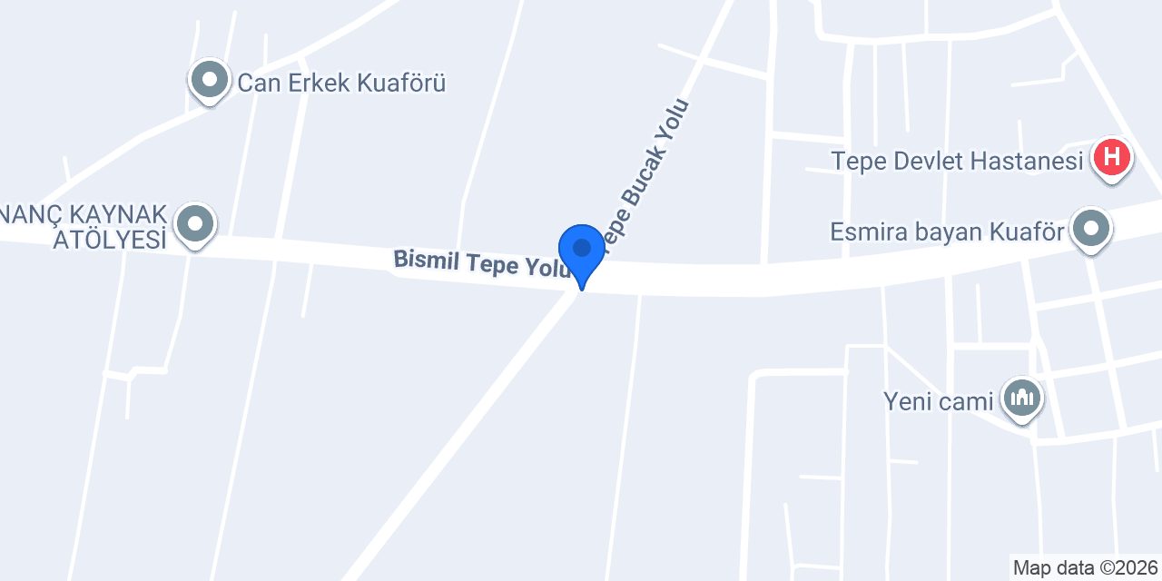 Yeşilova İlköğretim Okulu konumu