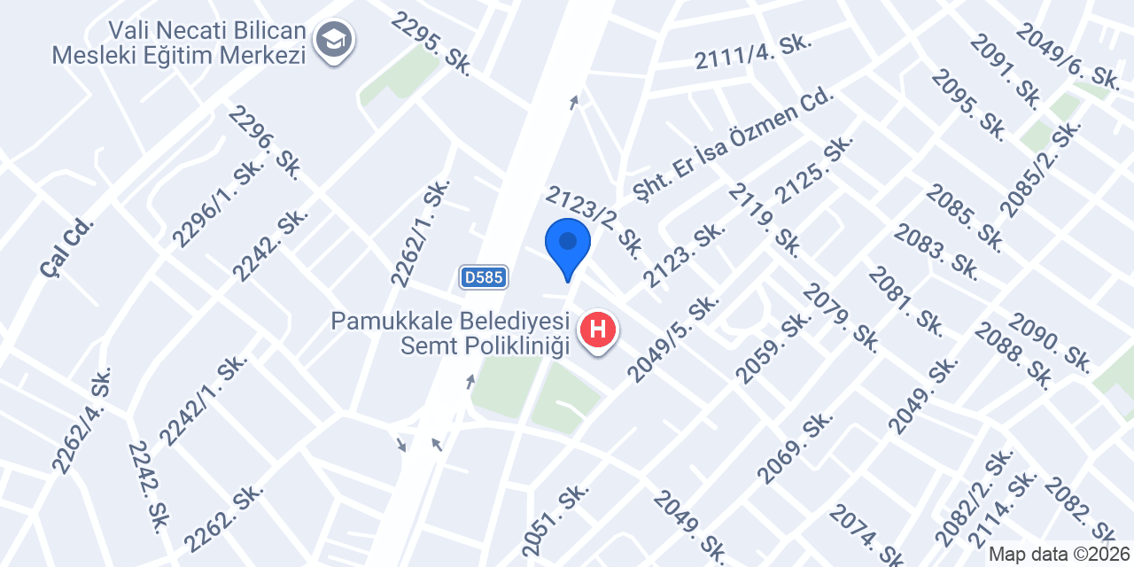 Ender Medikal Denizli konumu