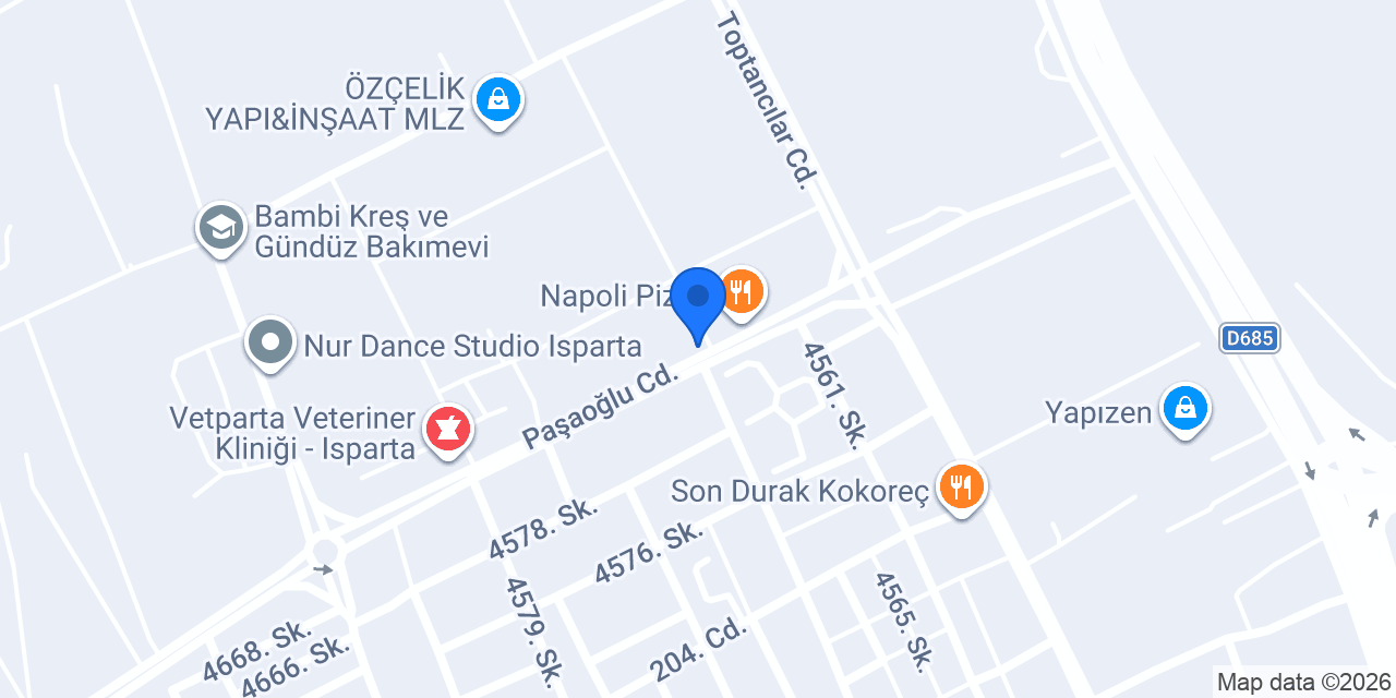 Tatlı Börek konumu