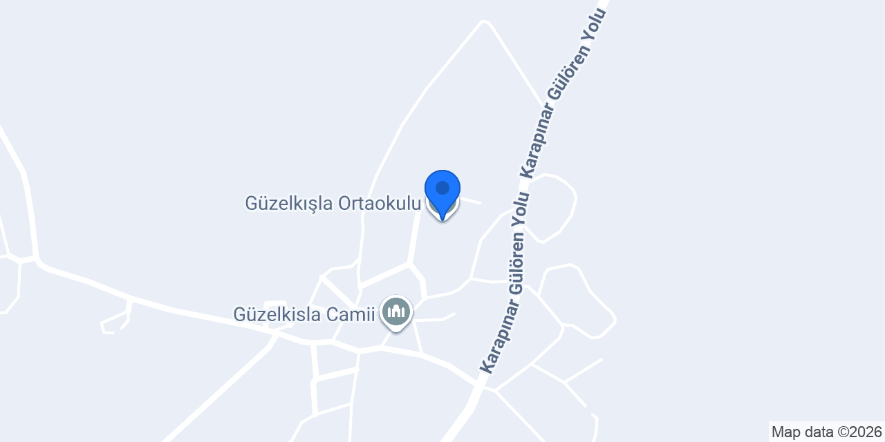 Güzelkışla Ortaokulu konumu