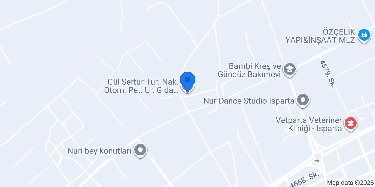 Sertur Öğrenci Servisleri konumu
