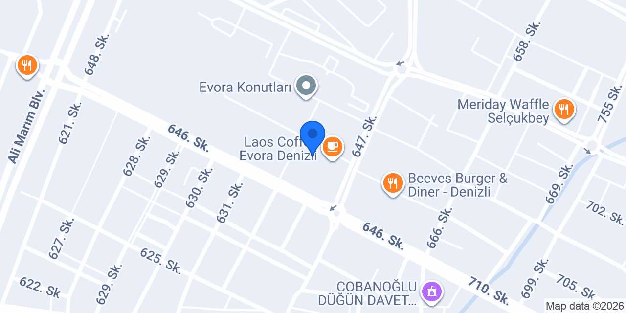MySoho Evora konumu