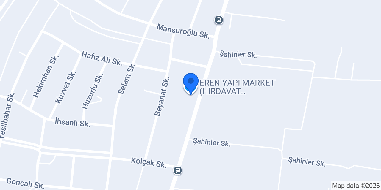 EREN YAPI MARKET(HIRDAVAT,NALBURİYE,BOYA,KÖMÜR) konumu