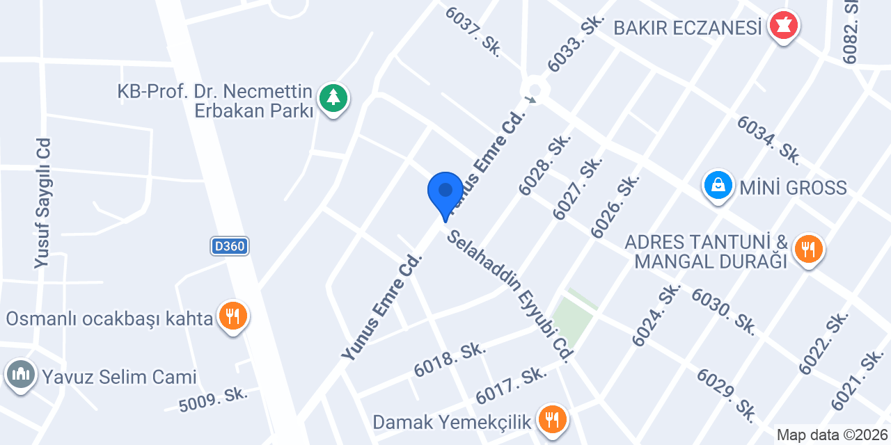 Yıldırım Bademcilik konumu