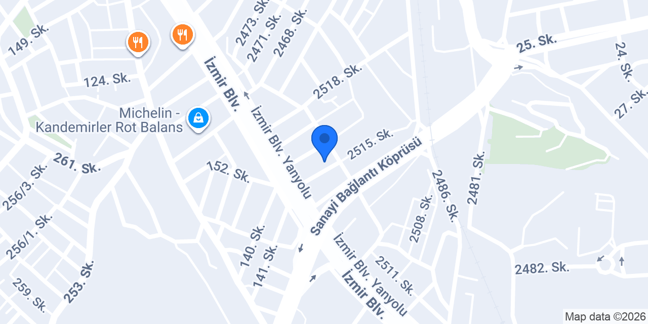 Öz Oto konumu