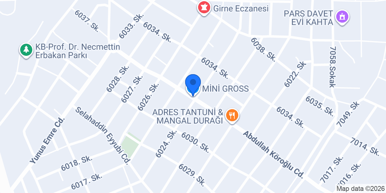 MİNİ GROSS konumu