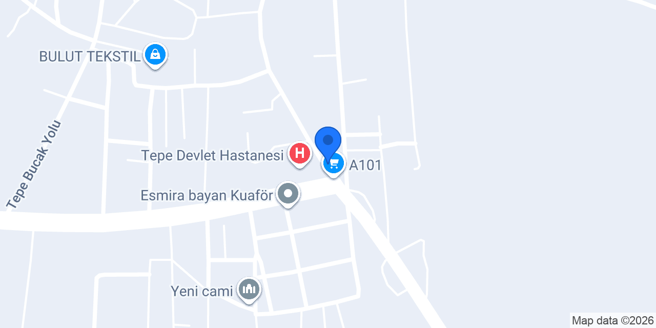 Yeni tepe eczanesi konumu