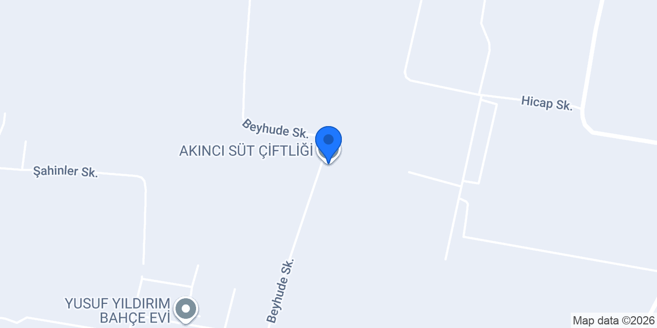 AKINCI SÜT ÇİFTLİĞİ konumu