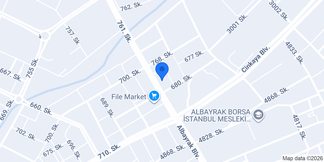 Otto Künefe Albayrak konumu