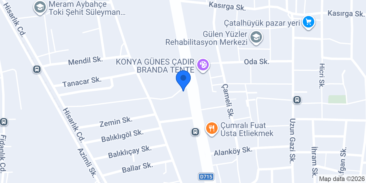 Mahmut Acar Orman Ürünleri (ACARWOOD) konumu