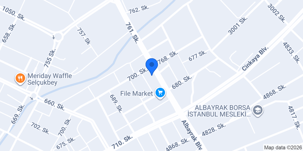 Aksem Unlu Mamulleri konumu