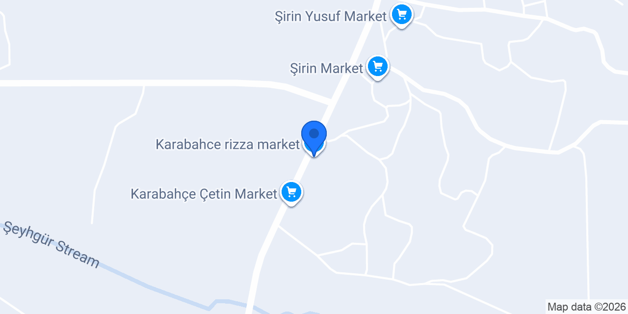 Karabahce rizza market konumu
