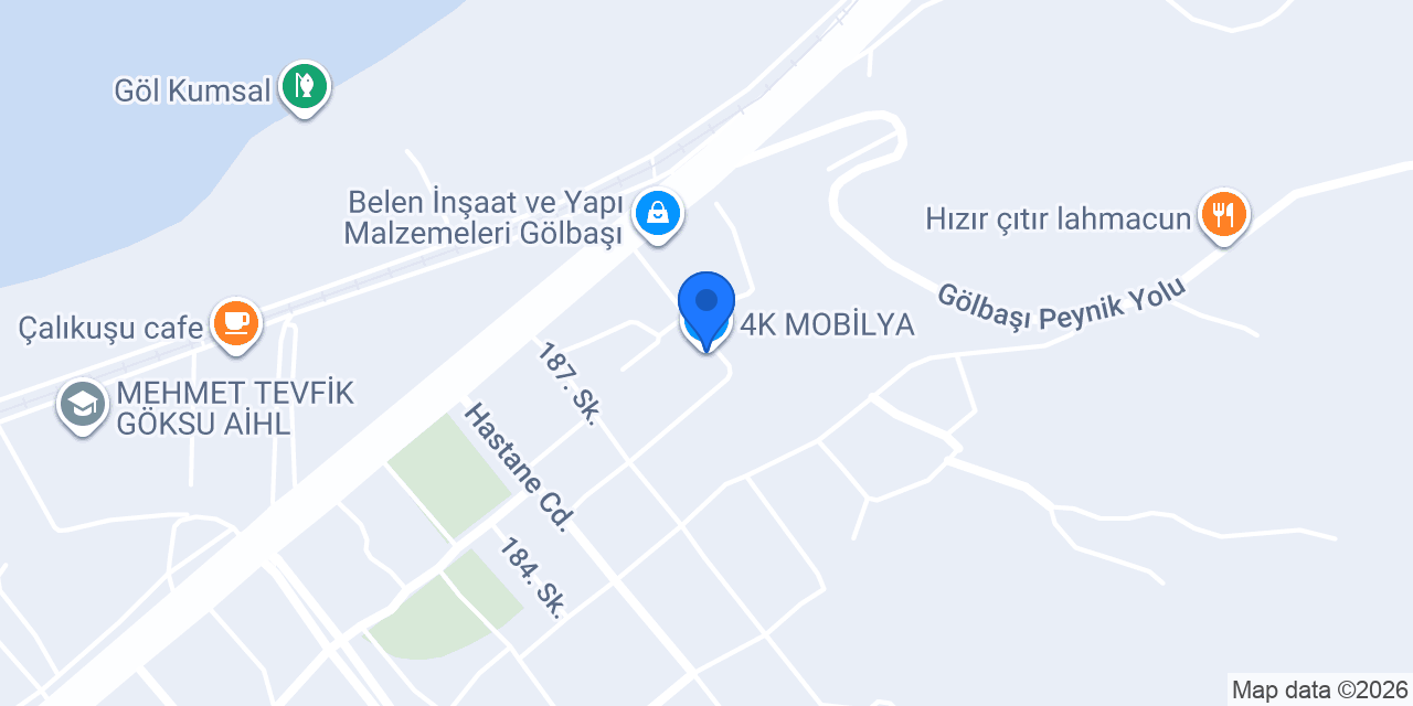 4K MOBİLYA konumu
