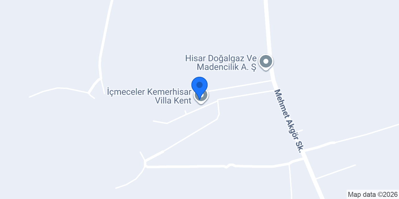 İçmeceler Kemerhisar Villa Kent konumu