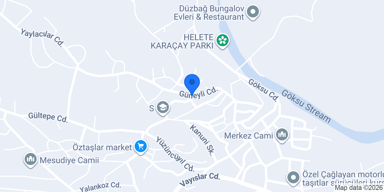 Hayırsever Derneği konumu