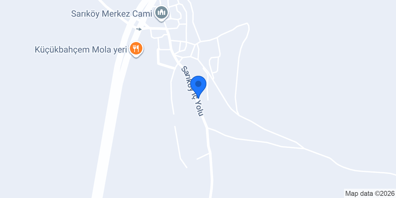 Sarıköy Köyü Muhtarlığı konumu