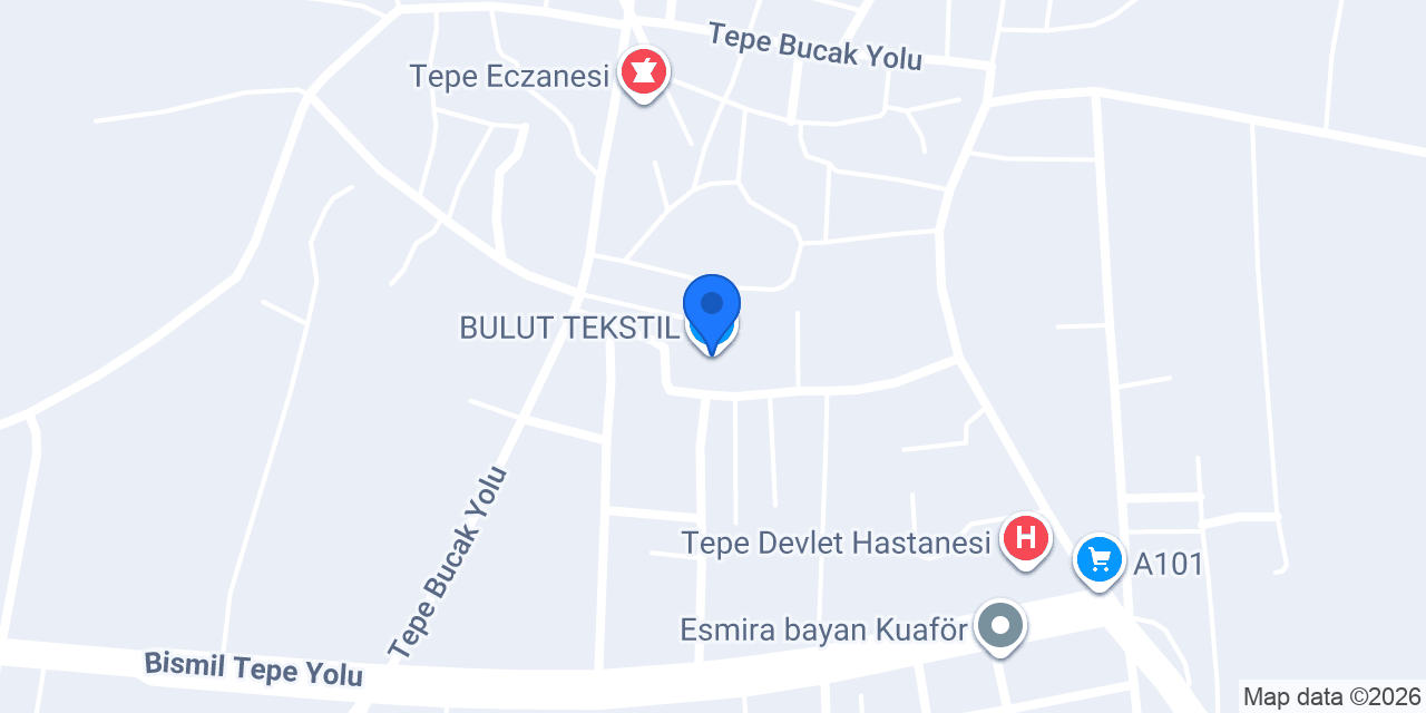 BULUT TEKSTIL konumu