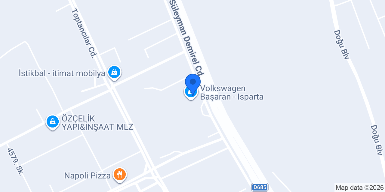 Ziebart Isparta konumu