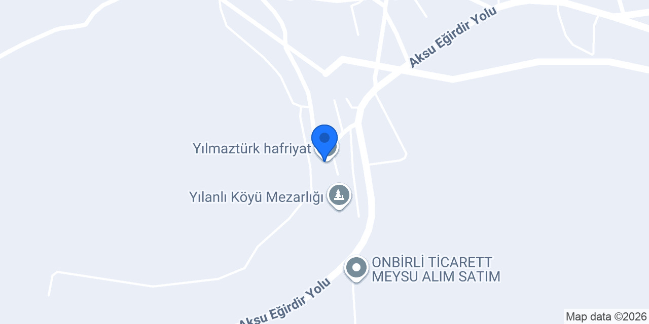Yılmaztürk hafriyat konumu