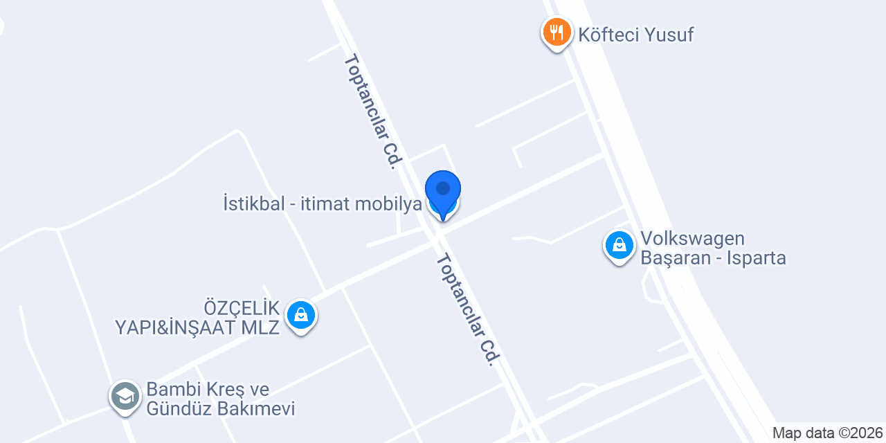 İstikbal - itimat mobilya konumu