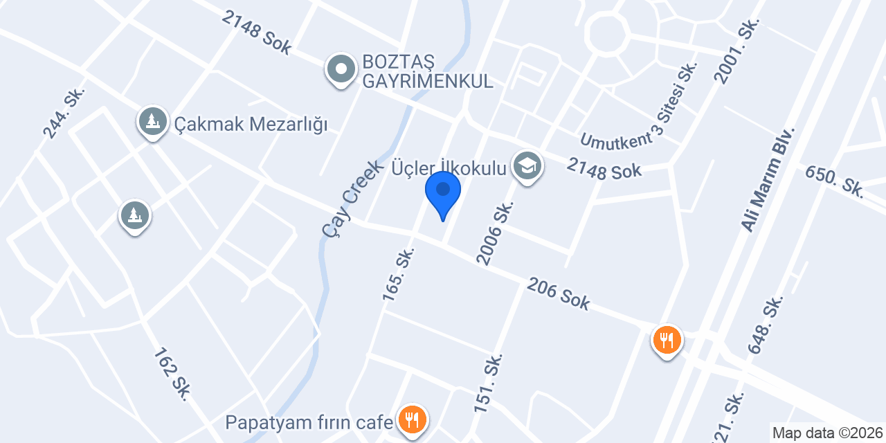 özBARDAKCIOĞLU Tic. konumu