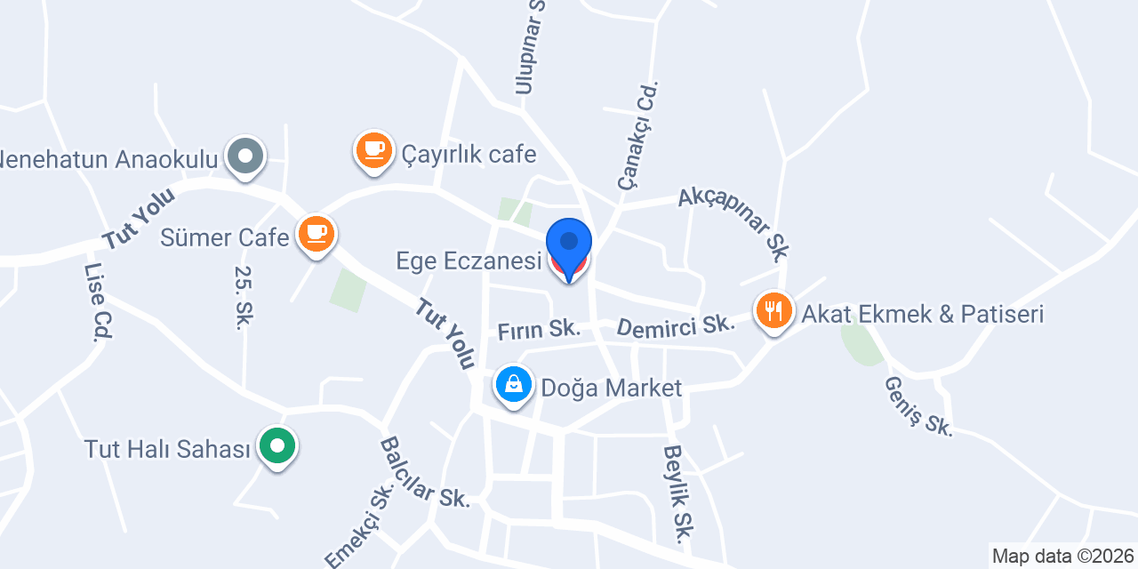 Ege Eczanesi konumu