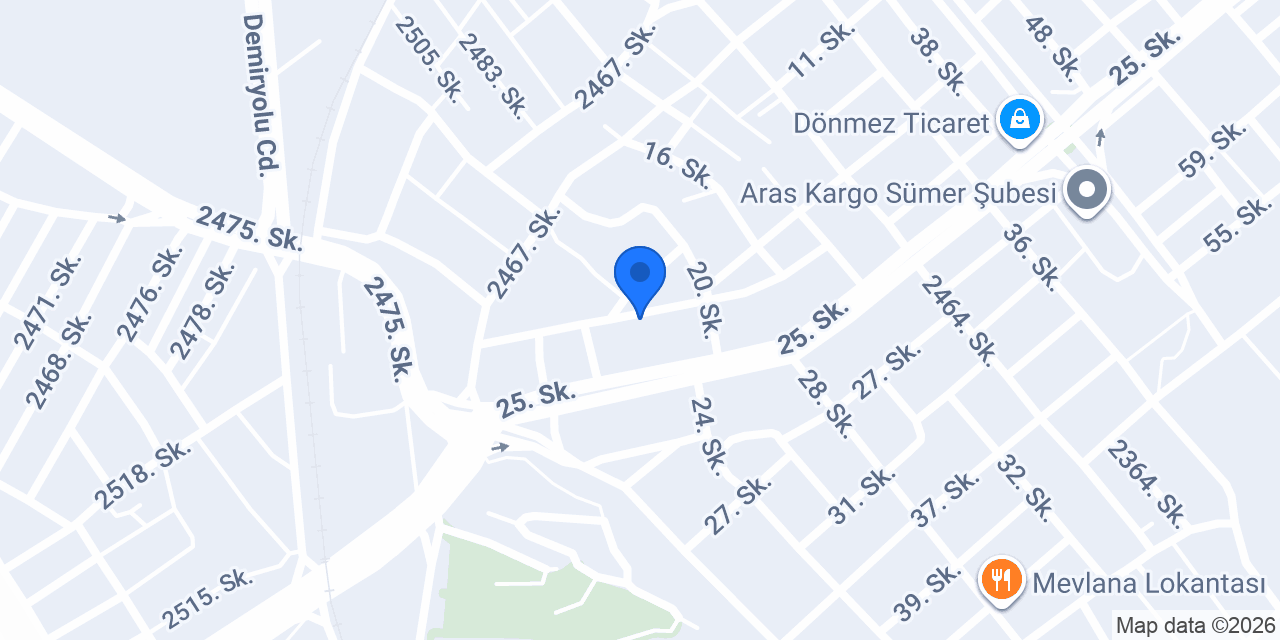 Atik garaj konumu