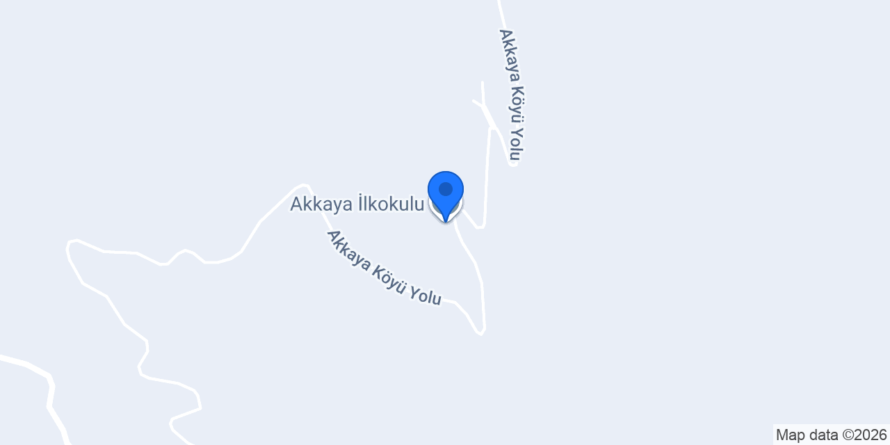 Akkaya İlkokulu konumu