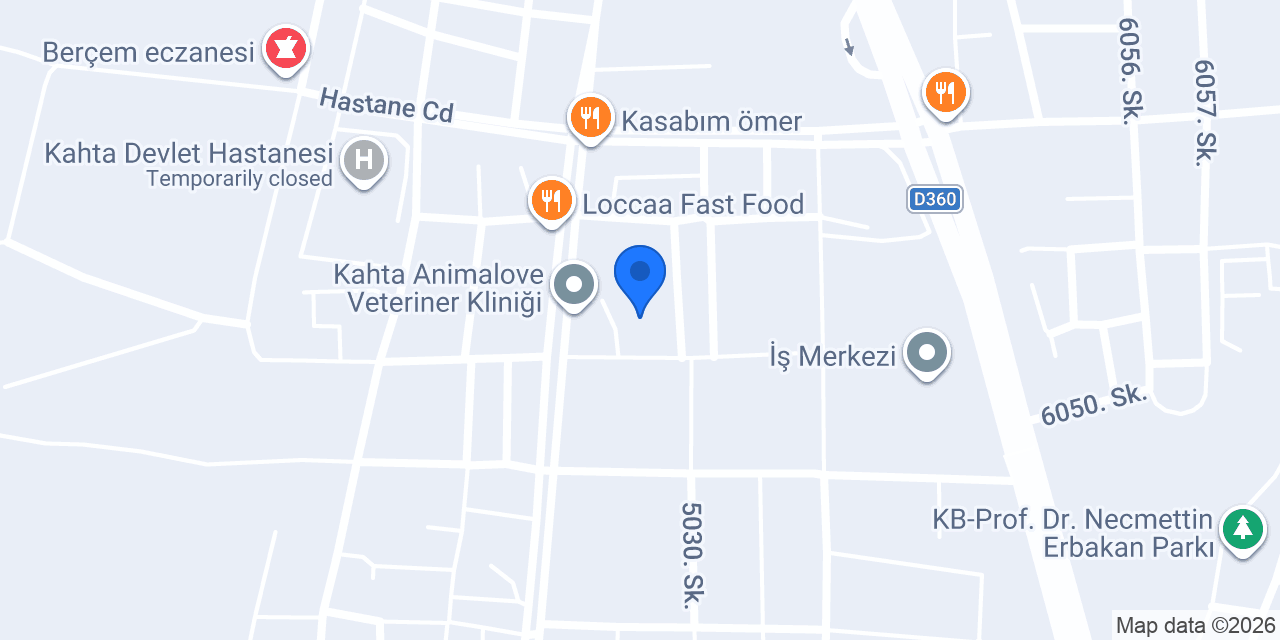 Adiyörem Soslu Döner konumu