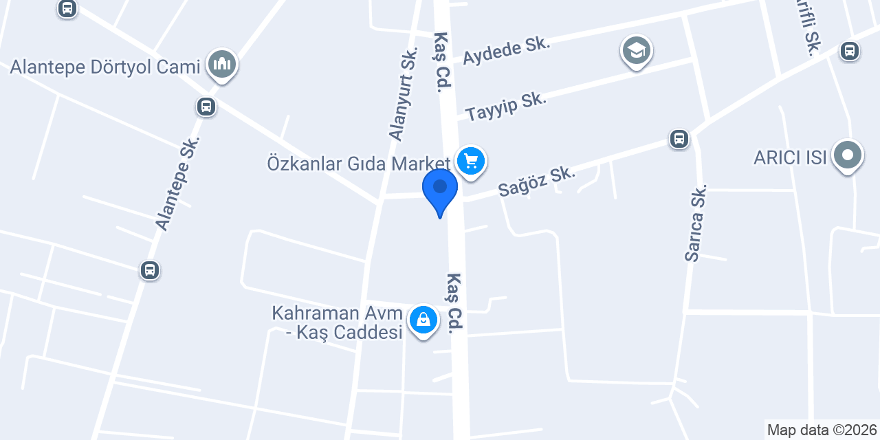 Emiraç mobilya konumu