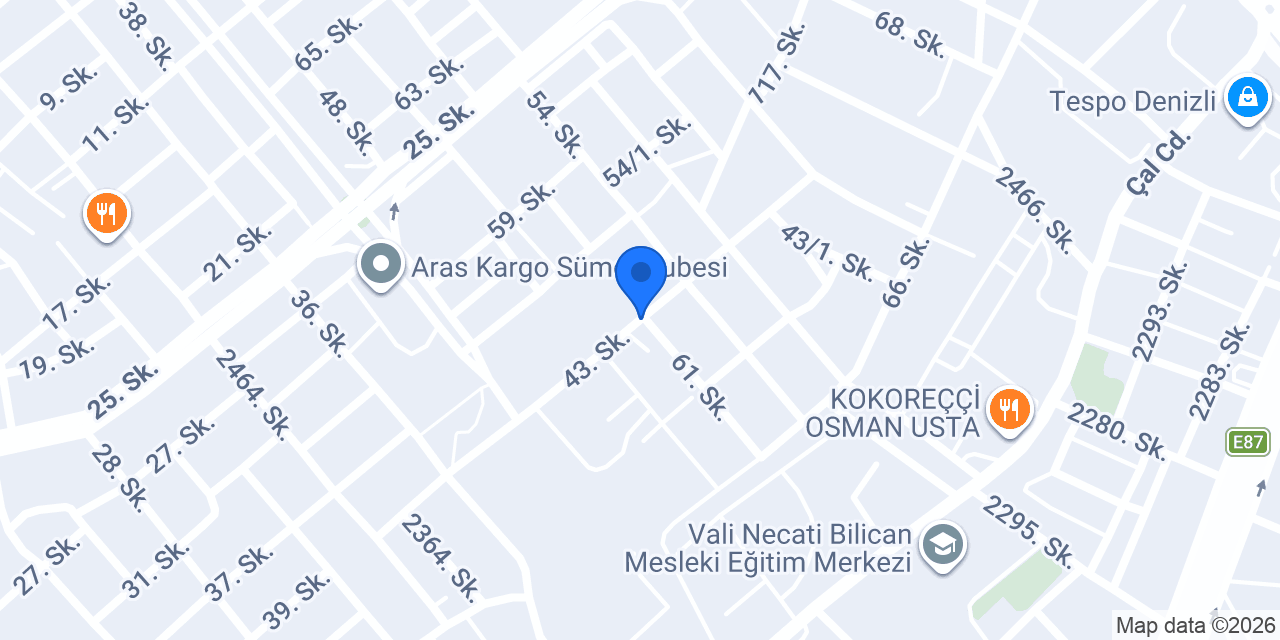 Dr. Göktürk Kaçar konumu