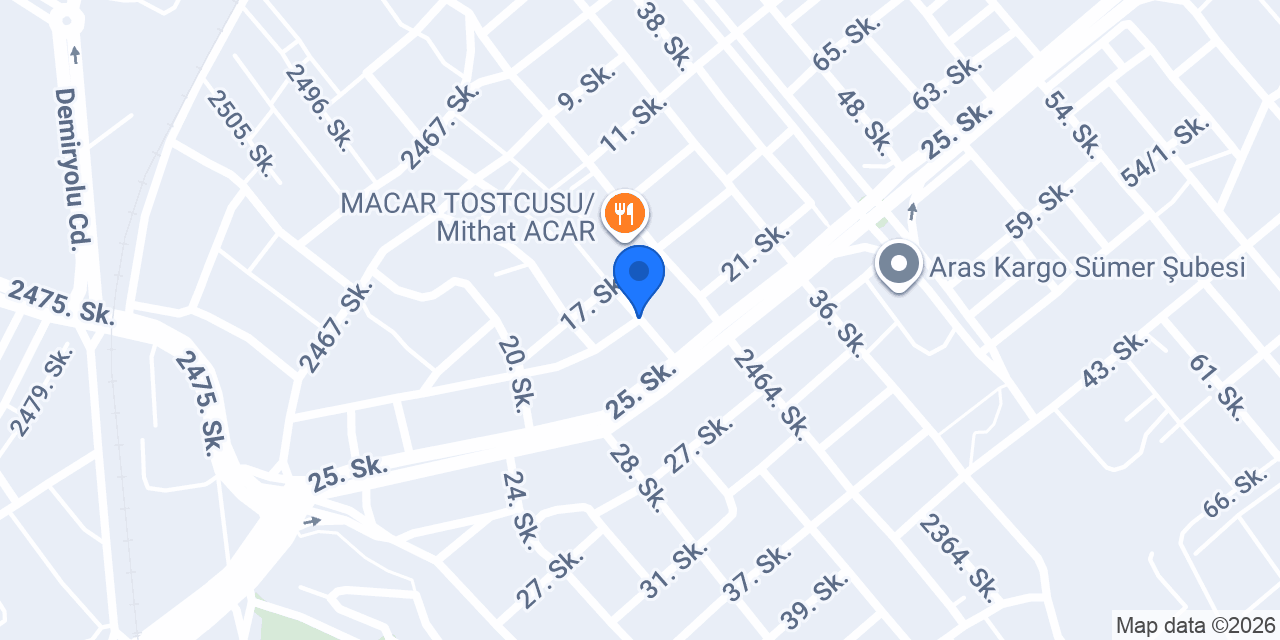 Özenç 2 Kuru Temizleme konumu