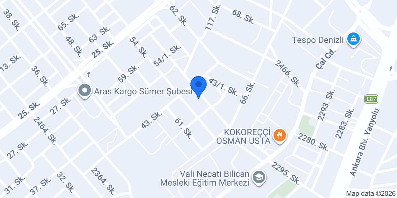 Pamukkale Motor konumu