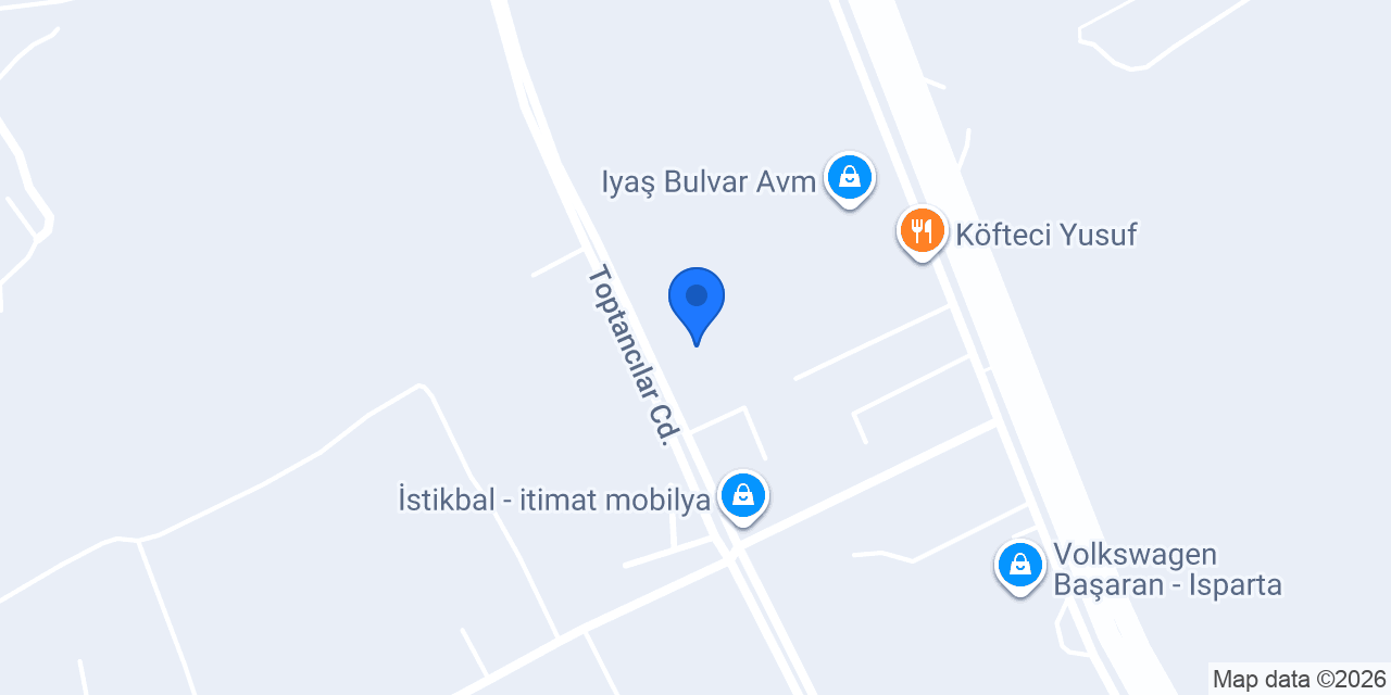 Şataf Mobilya konumu