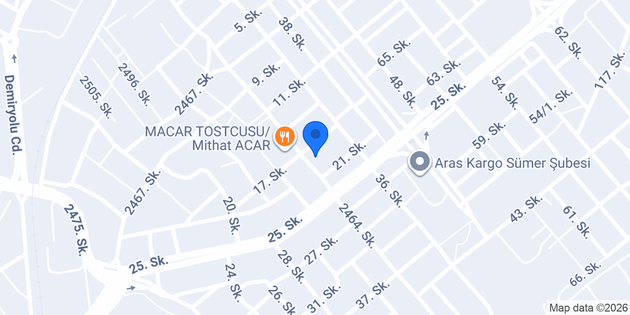 Gökçe Tel San Tic Ltd Şti konumu