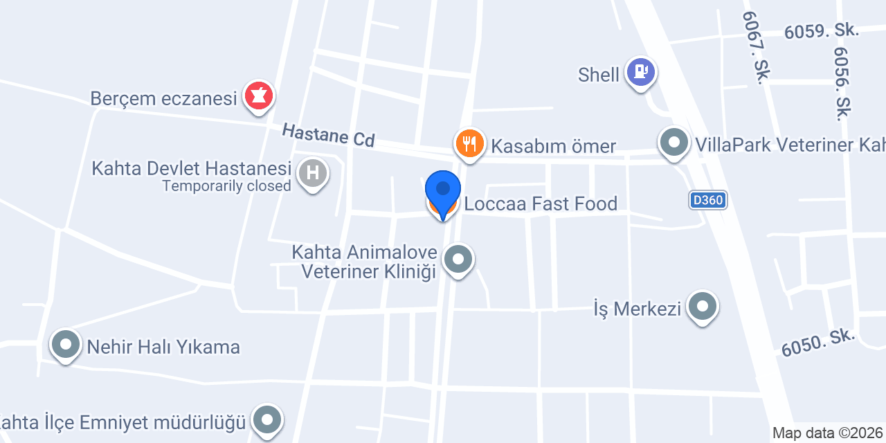 Loccaa Fast Food konumu