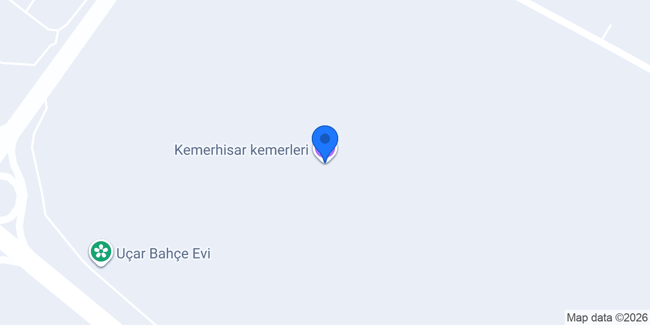 Kemerhisar kemerleri konumu