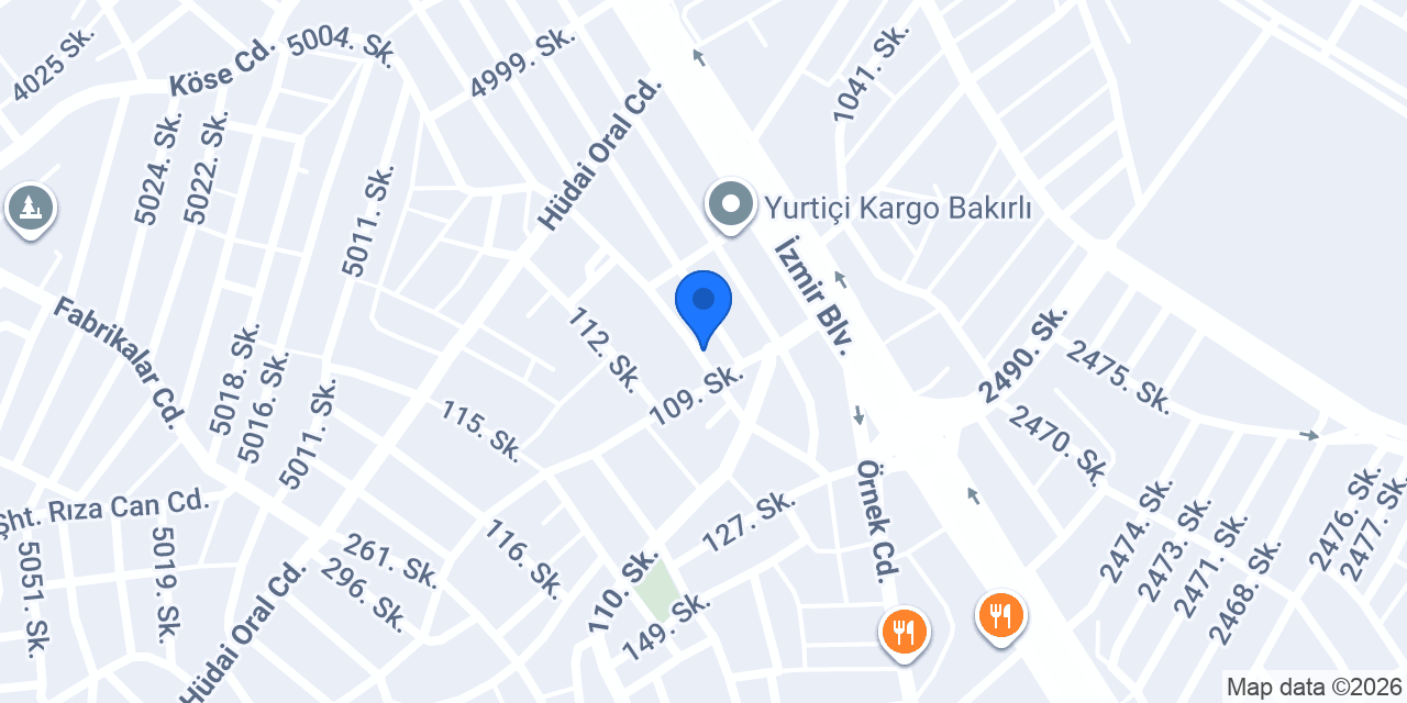 Bir Öğün Yemek Catering konumu