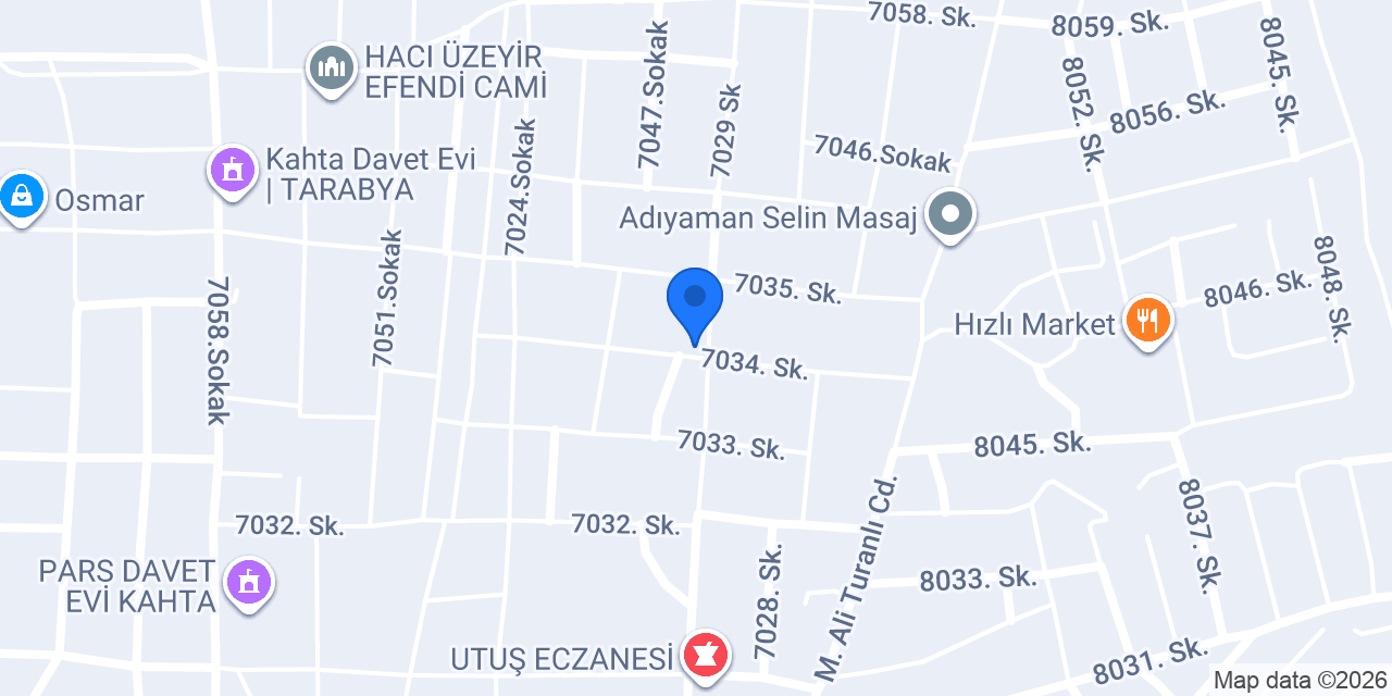UTUŞ ECZANESİ konumu