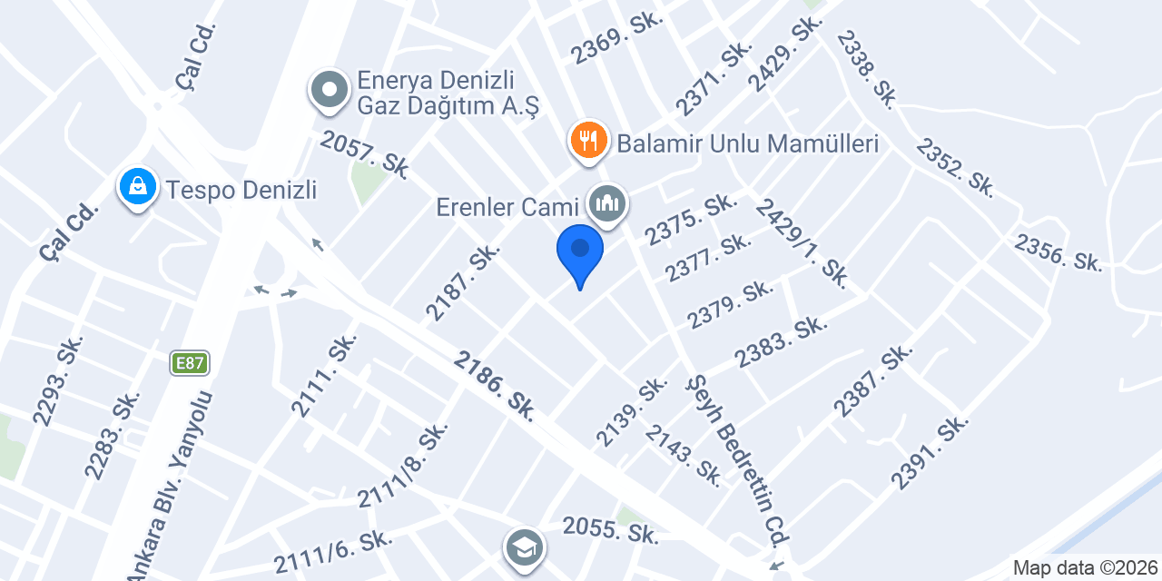Tuğba fidancılık konumu